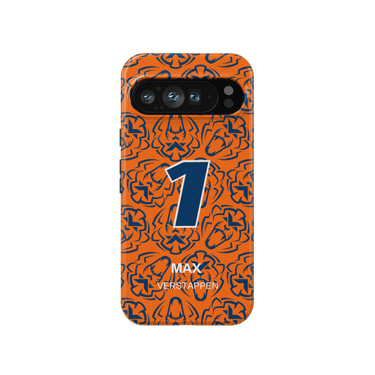 Max Verstappen 2025 F1 Champion Phone Case – Dutch Pride Edition