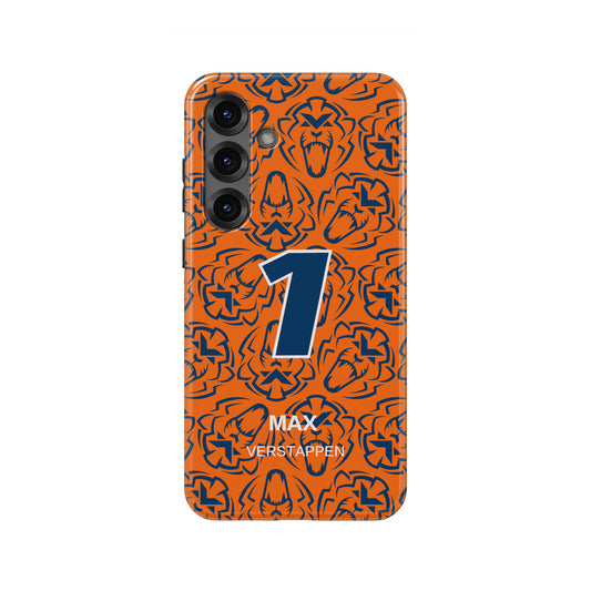 Max Verstappen 2025 F1 Champion Samsung Phone Case – Dutch Pride Edition