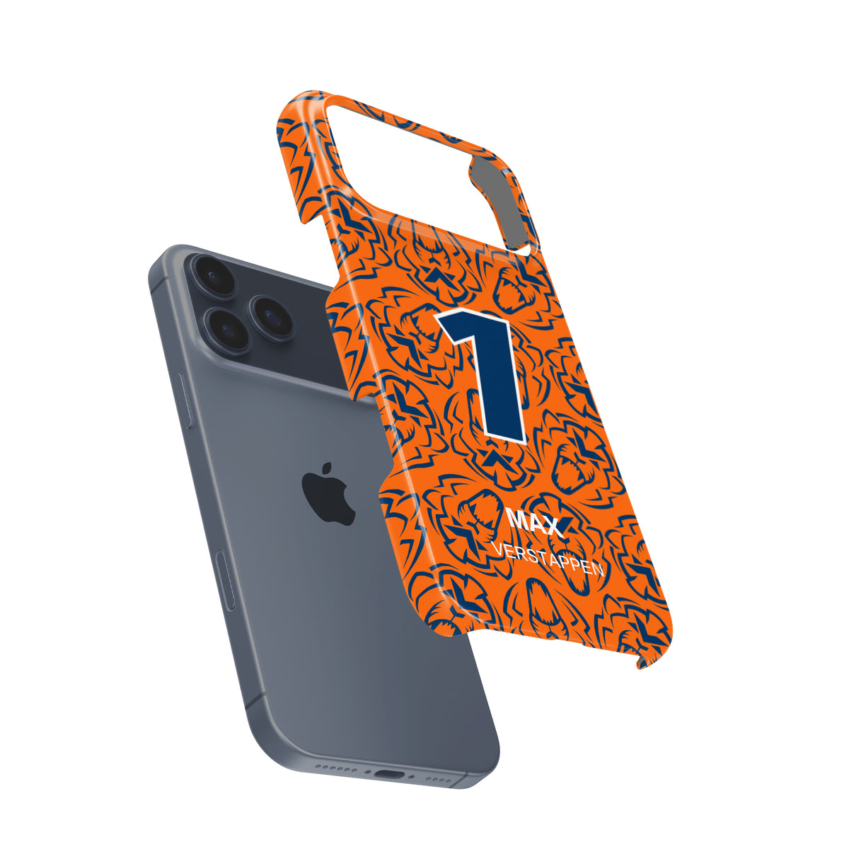 Max Verstappen 2025 F1 Champion – Dutch Pride Edition Formula 1 racing iPhone case view 3