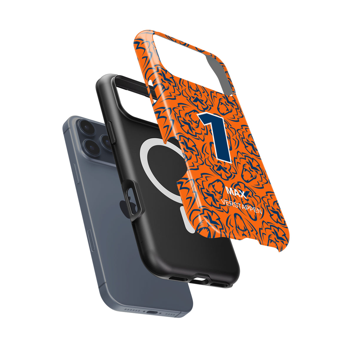 Max Verstappen 2025 F1 Champion Phone Case – Dutch Pride Edition