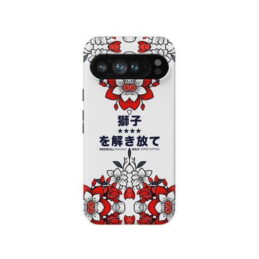 Max Verstappen 2025 F1 Japanese Grand Prix Champion Livery Phone Case – Red Bull Racing Edition | Google Pixel