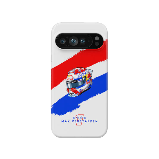 Max Verstappen 2025 Helmet Phone Case – Multi-Device Dutch Heritage Edition (Pixel, Xiaomi, OnePlus, Huawei)