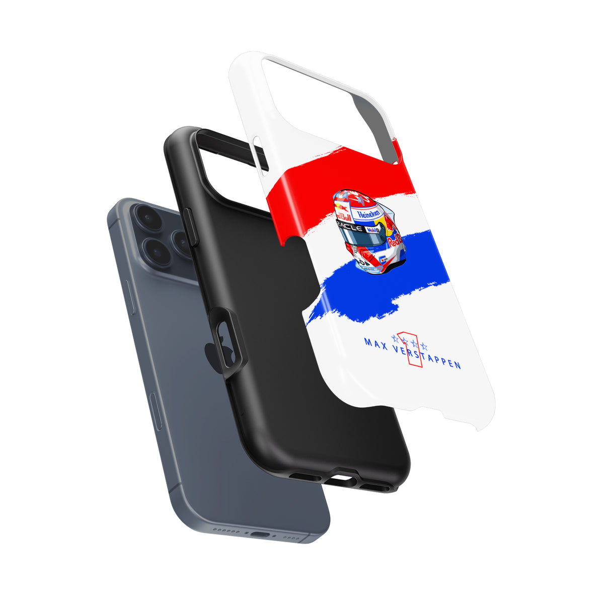 Max Verstappen 2025 Helmet – Dutch Heritage Edition Formula 1 racing iPhone case view 6
