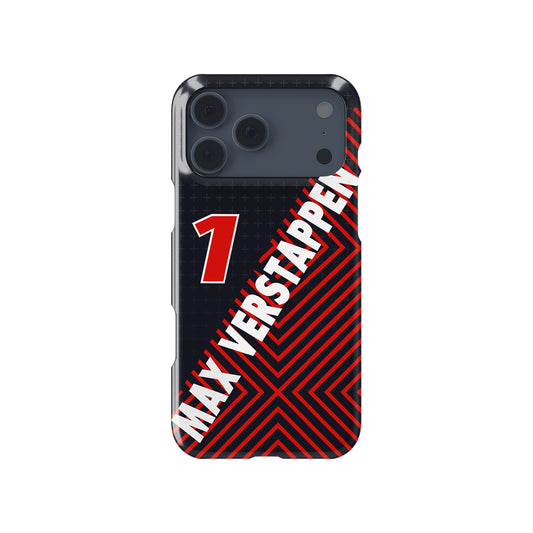 Max Verstappen F1 Racing Formula 1 racing iPhone case view 1