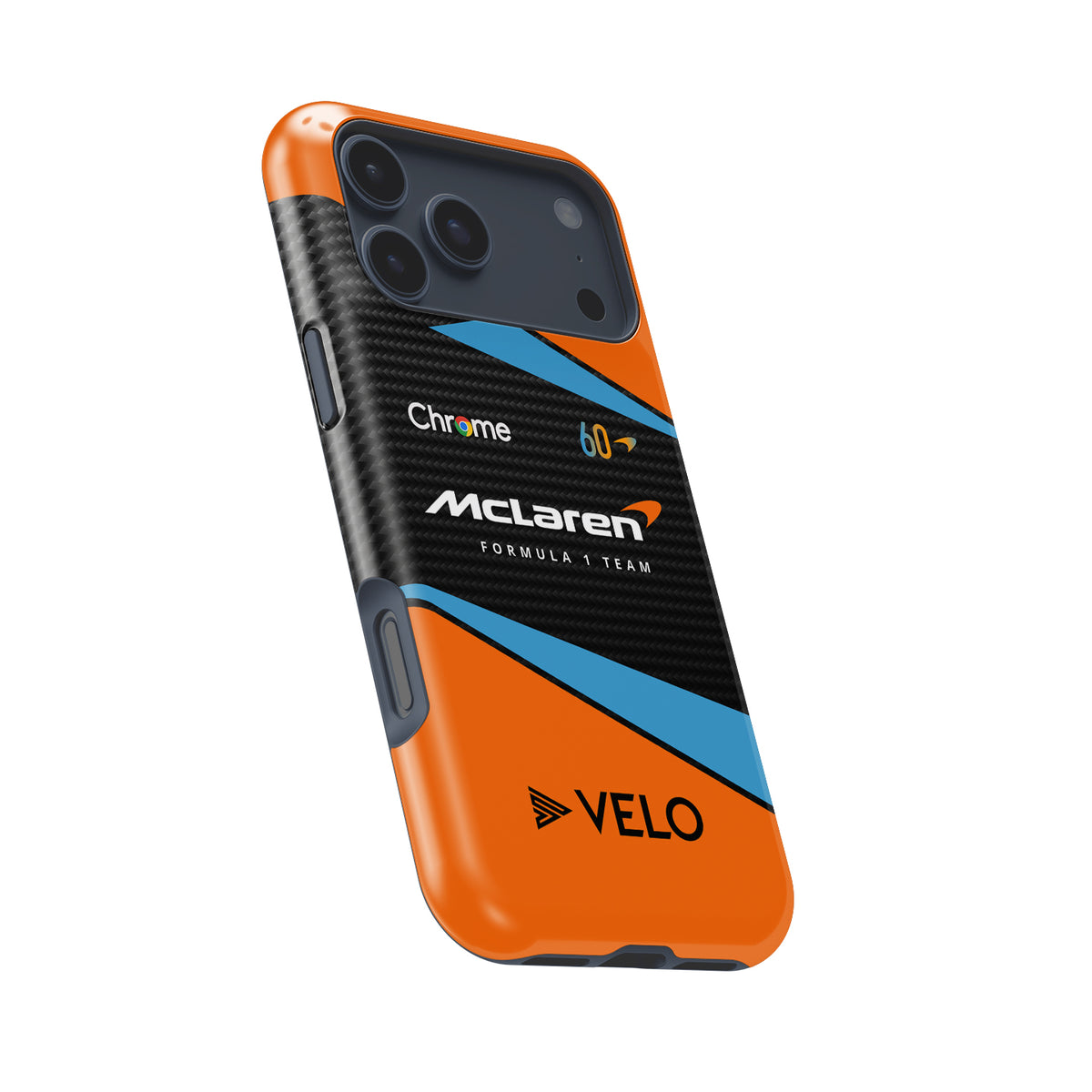 McLaren MCL60 2023 F1 Livery Formula 1 racing iPhone case view 8