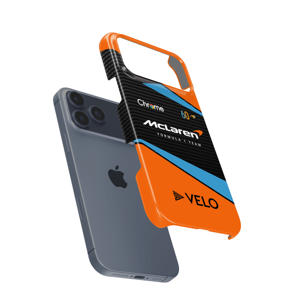 McLaren MCL60 2023 F1 Livery Formula 1 racing iPhone case view 3