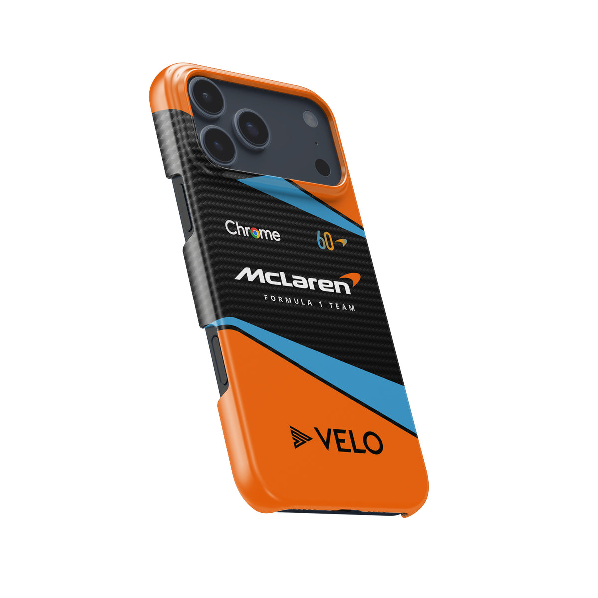 McLaren MCL60 2023 F1 Livery Formula 1 racing iPhone case view 5