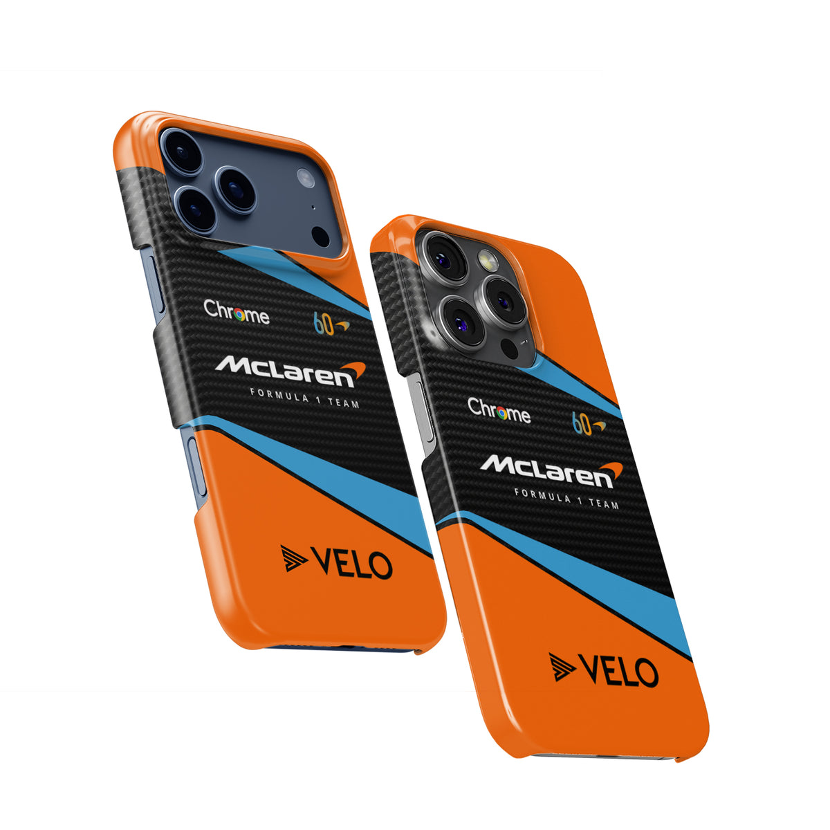 McLaren MCL60 2023 F1 Livery Formula 1 racing iPhone case view 2