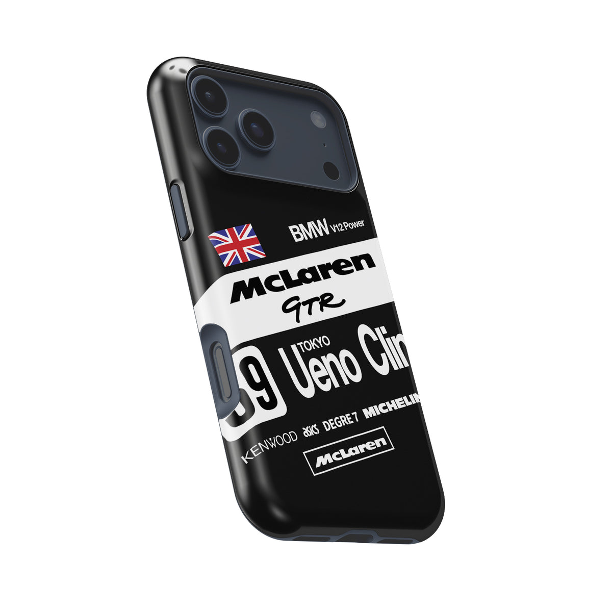 McLaren F1 GTR 1995 Le Mans Winner Ueno Clinic Livery Phone Case by DIZZY
