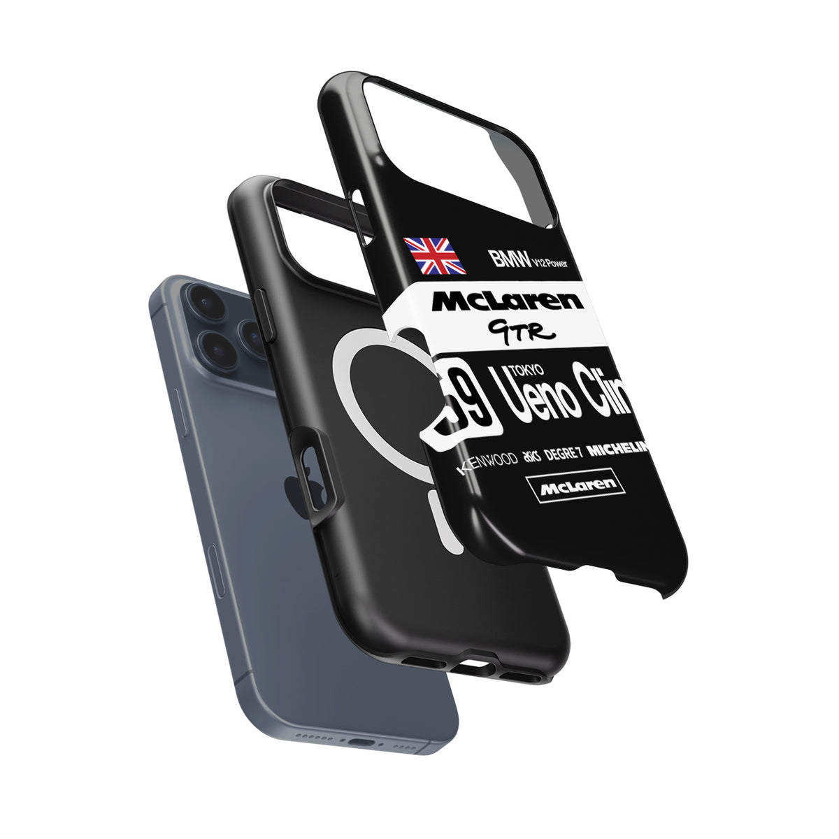 McLaren F1 GTR 1995 Le Mans Winner Ueno Clinic Livery Phone Case by DIZZY