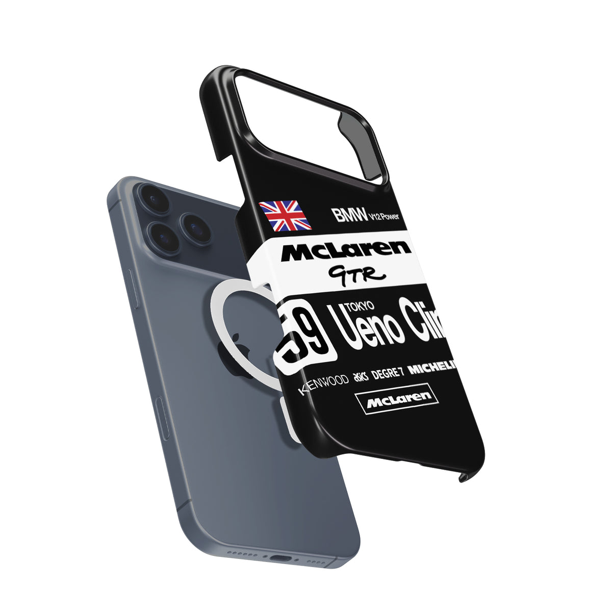 McLaren F1 GTR 1995 Le Mans Winner Ueno Clinic Livery Phone Case by DIZZY