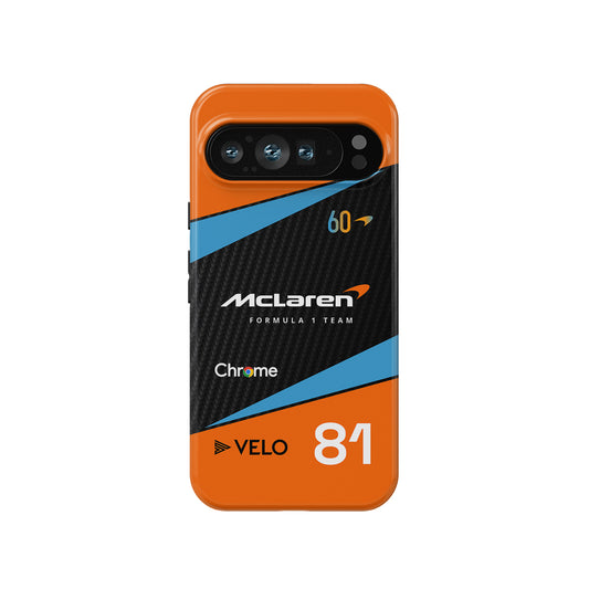 McLaren F1 Legacy Case – Oscar Piastri Livery for Google, Xiaomi, OnePlus, Huawei