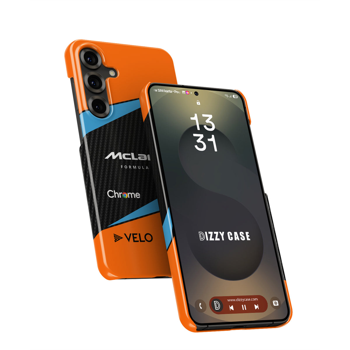 Iconic Piastri MCL60 Livery Case – Samsung-Compatible