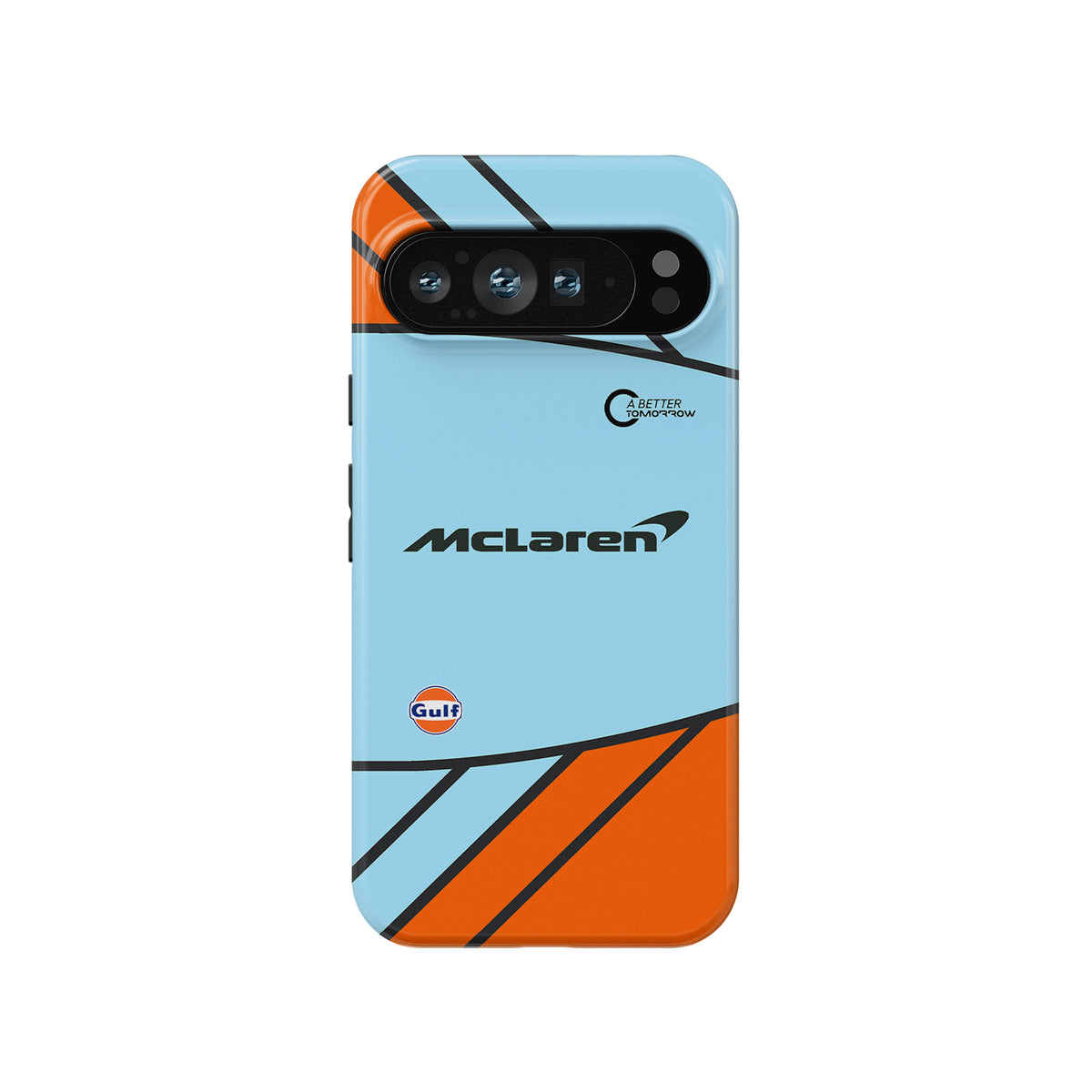 McLaren Gulf Livery Case - Compatible with Google, OnePlus, Xiaomi & Huawei