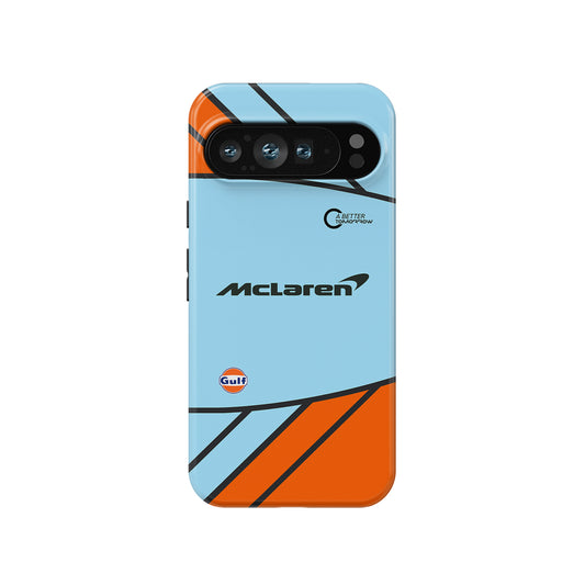 McLaren Gulf Livery Case - Compatible with Google, OnePlus, Xiaomi & Huawei