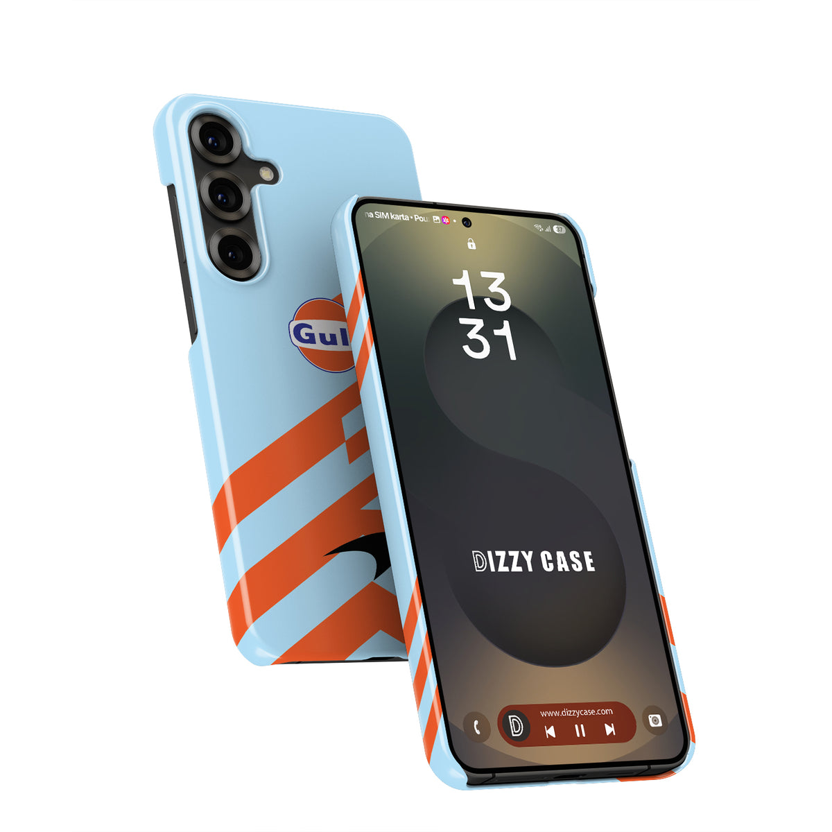 McLaren MCL35M Gulf Monaco GP Livery - Samsung Phone Case