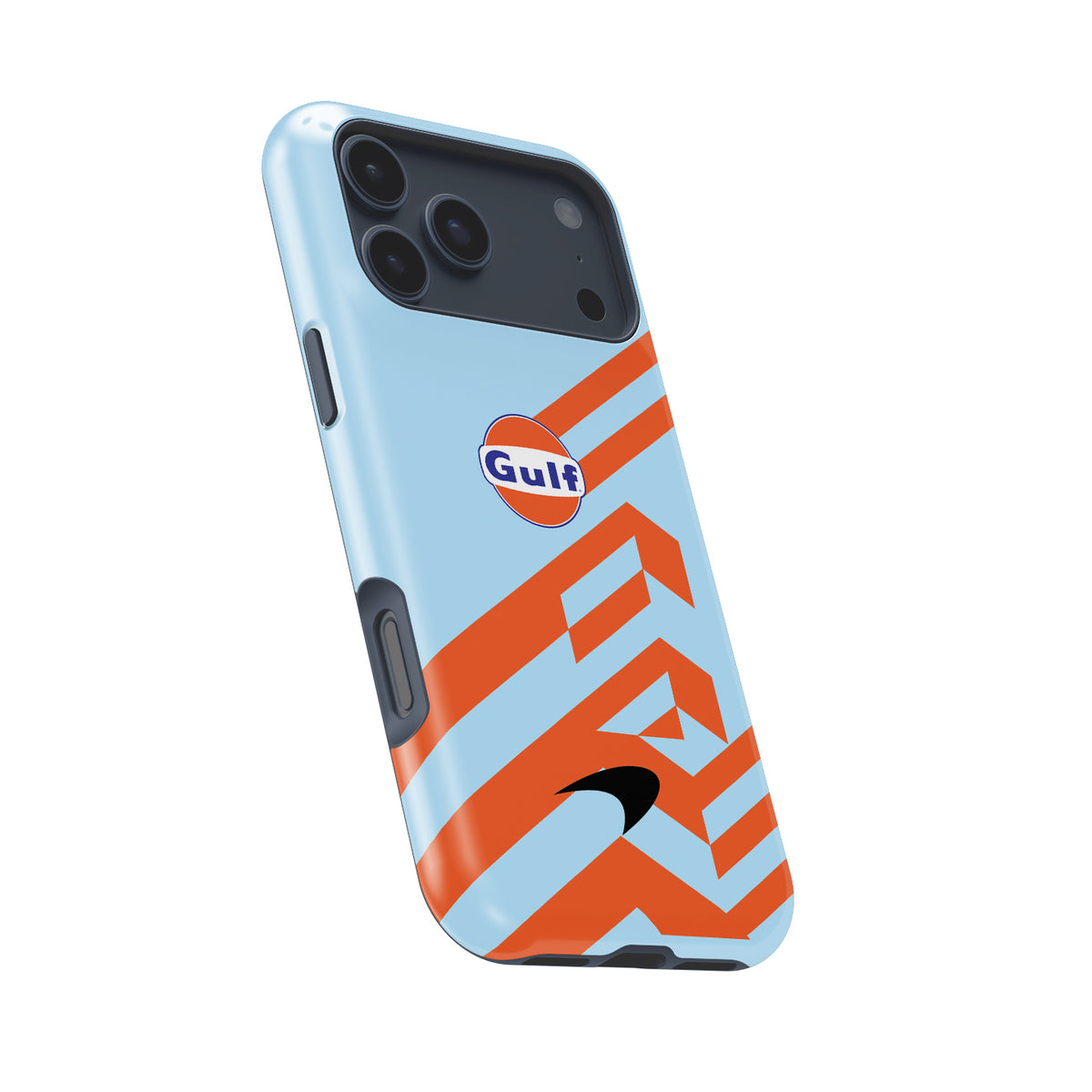 McLaren MCL35M Gulf Monaco GP Livery Formula 1 racing iPhone case view 8