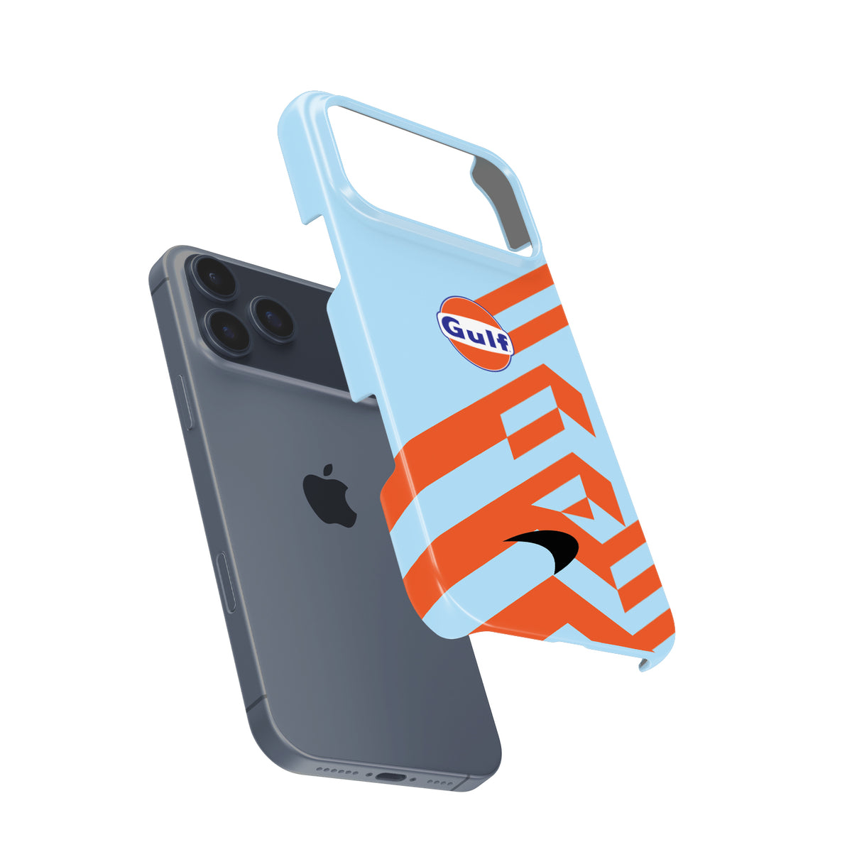 McLaren MCL35M Gulf Monaco GP Livery Formula 1 racing iPhone case view 3