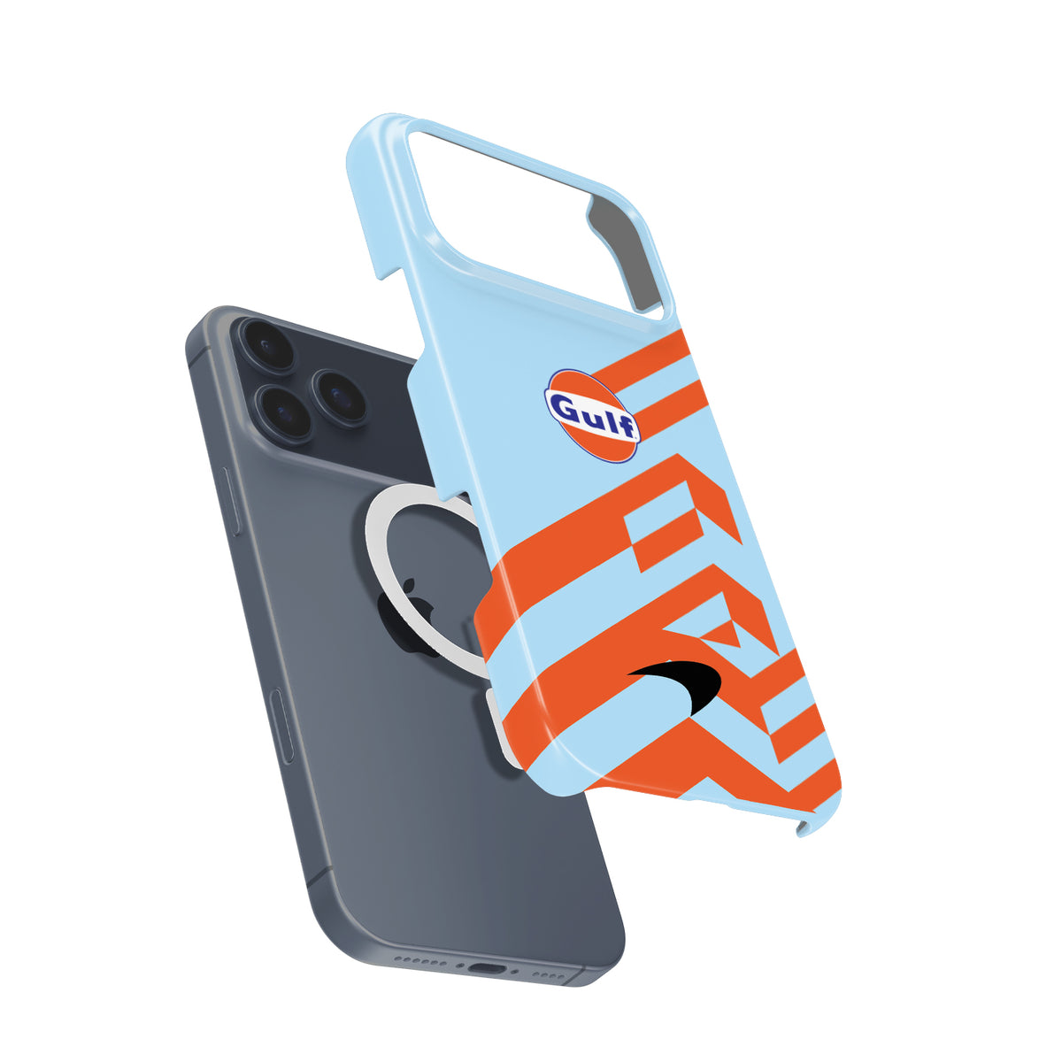 McLaren MCL35M Gulf Monaco GP Livery Formula 1 racing iPhone case view 4