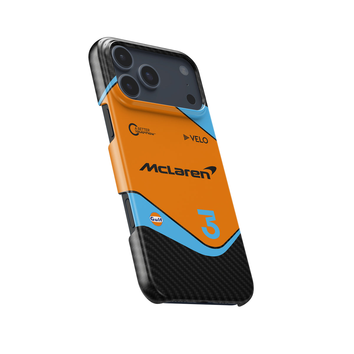 McLaren MCL36 Ricciardo DR03 Formula 1 racing iPhone case view 5