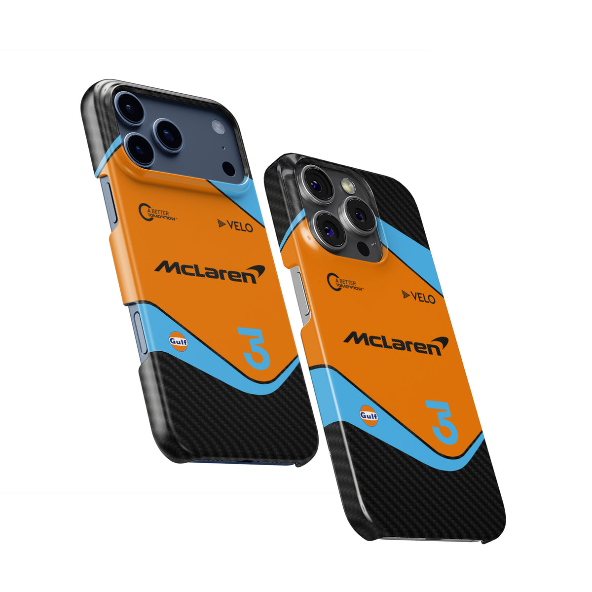 McLaren MCL36 Ricciardo DR03 Formula 1 racing iPhone case view 2