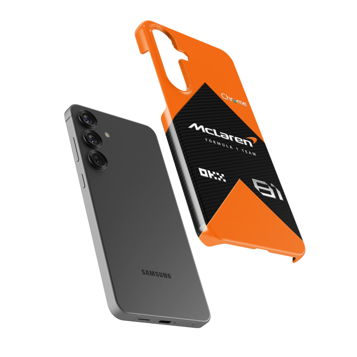 McLaren MCL38 2024 Livery - Oscar Piastri Samsung Phone Case