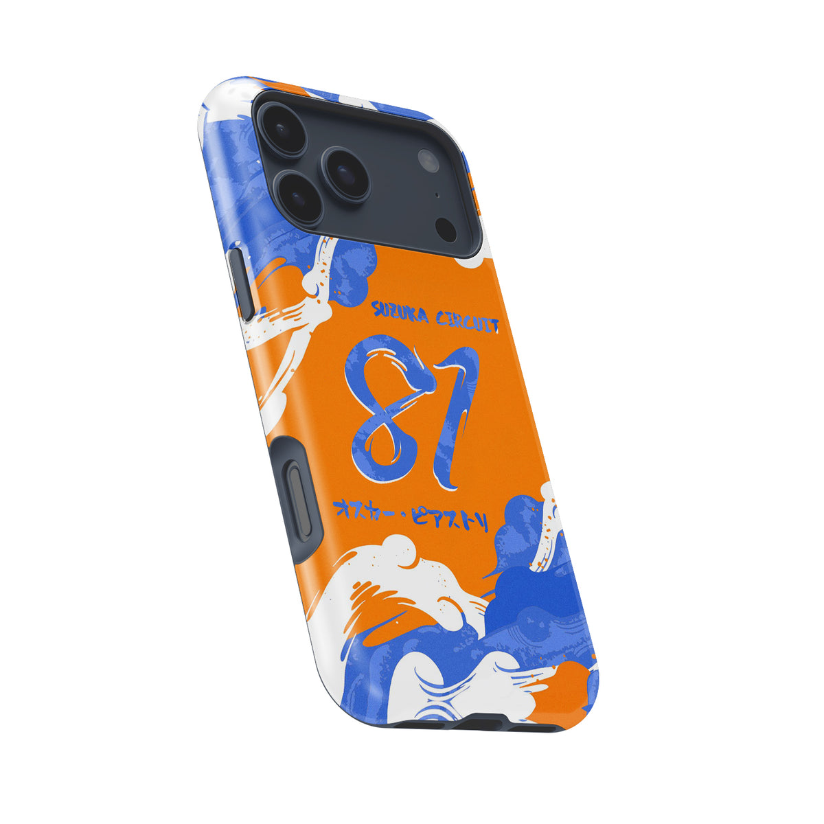 McLaren Japanese GP 2024 Oscar Piastri Formula 1 racing iPhone case view 8