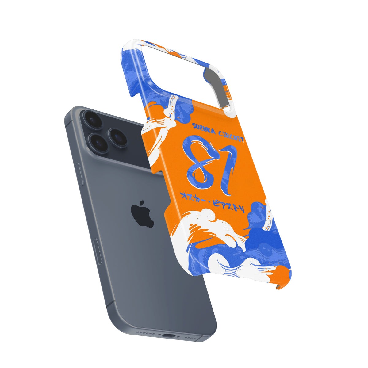 McLaren Japanese GP 2024 Oscar Piastri Formula 1 racing iPhone case view 3