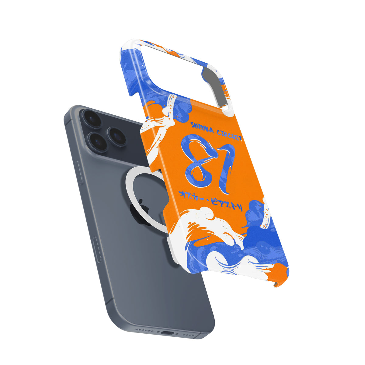 McLaren Japanese GP 2024 Oscar Piastri Formula 1 racing iPhone case view 4