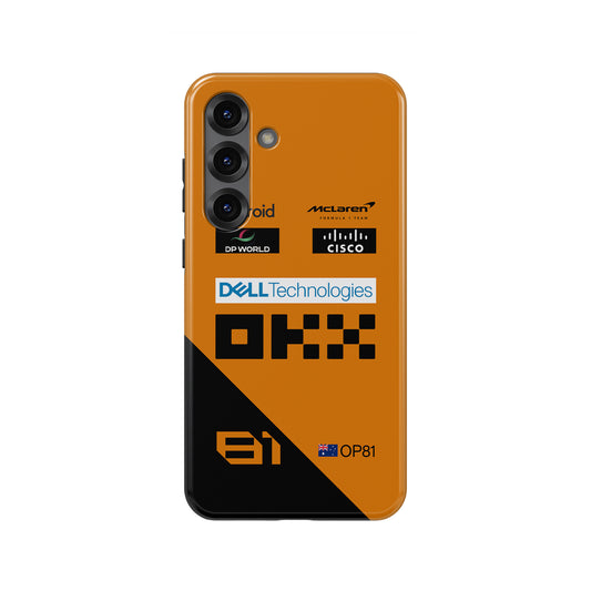 McLaren MCL38 2024 Oscar Piastri Livery Samsung Phone Case