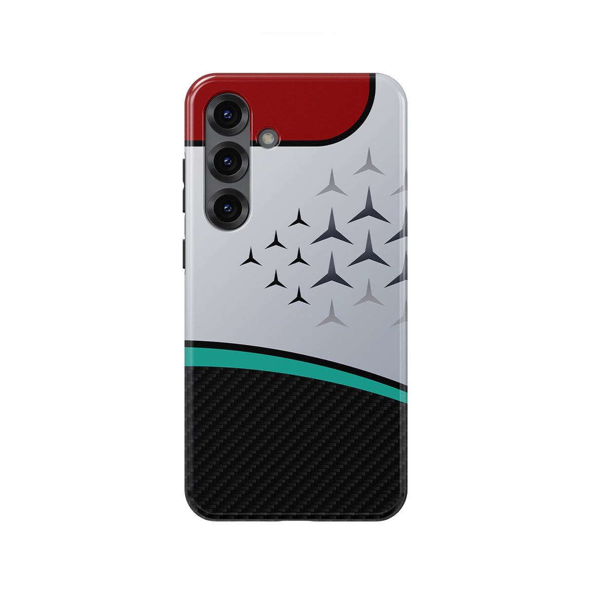 Mercedes W13 Livery Samsung Case - Snap & Tough Variants