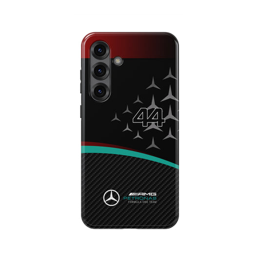 Lewis Hamilton W15 Samsung Case - Mercedes F1 Legacy Design