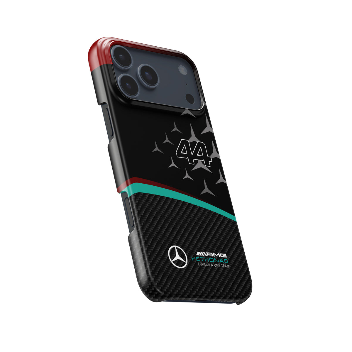 Mercedes W15 Livery 2024 F1 Legacy - Lewis Hamilton Edition Formula 1 racing iPhone case view 5