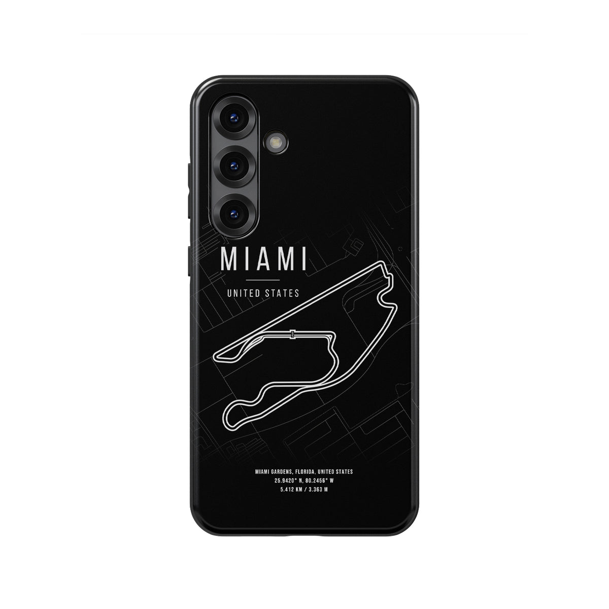 Miami F1 Track Grand Prix - Samsung Phone Case