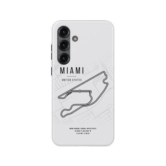 Miami F1 Samsung Case – Track Map of the Iconic Miami Circuit