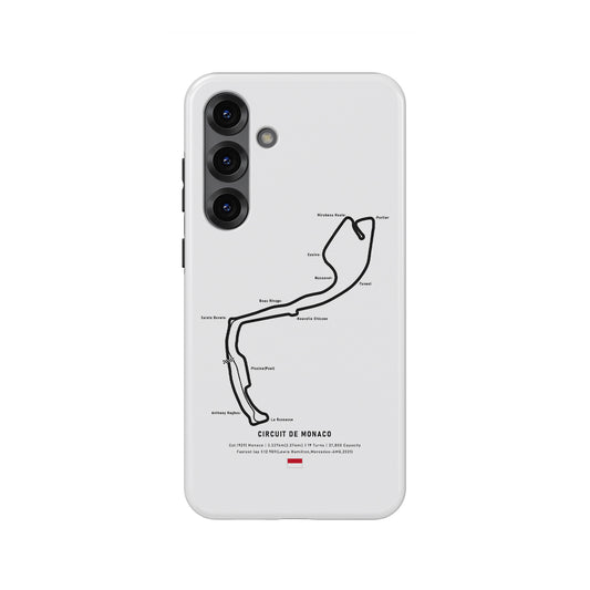 Samsung Case – Circuit de Monaco Track Map, Grand Prix Edition