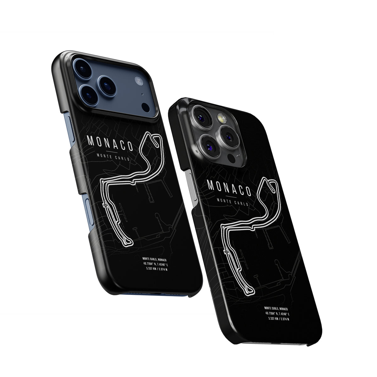 Monaco F1 Track Grand Prix Formula 1 racing iPhone case view 2