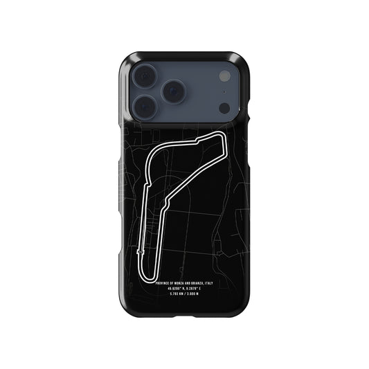 Monza F1 Track Grand Prix Formula 1 racing iPhone case view 1