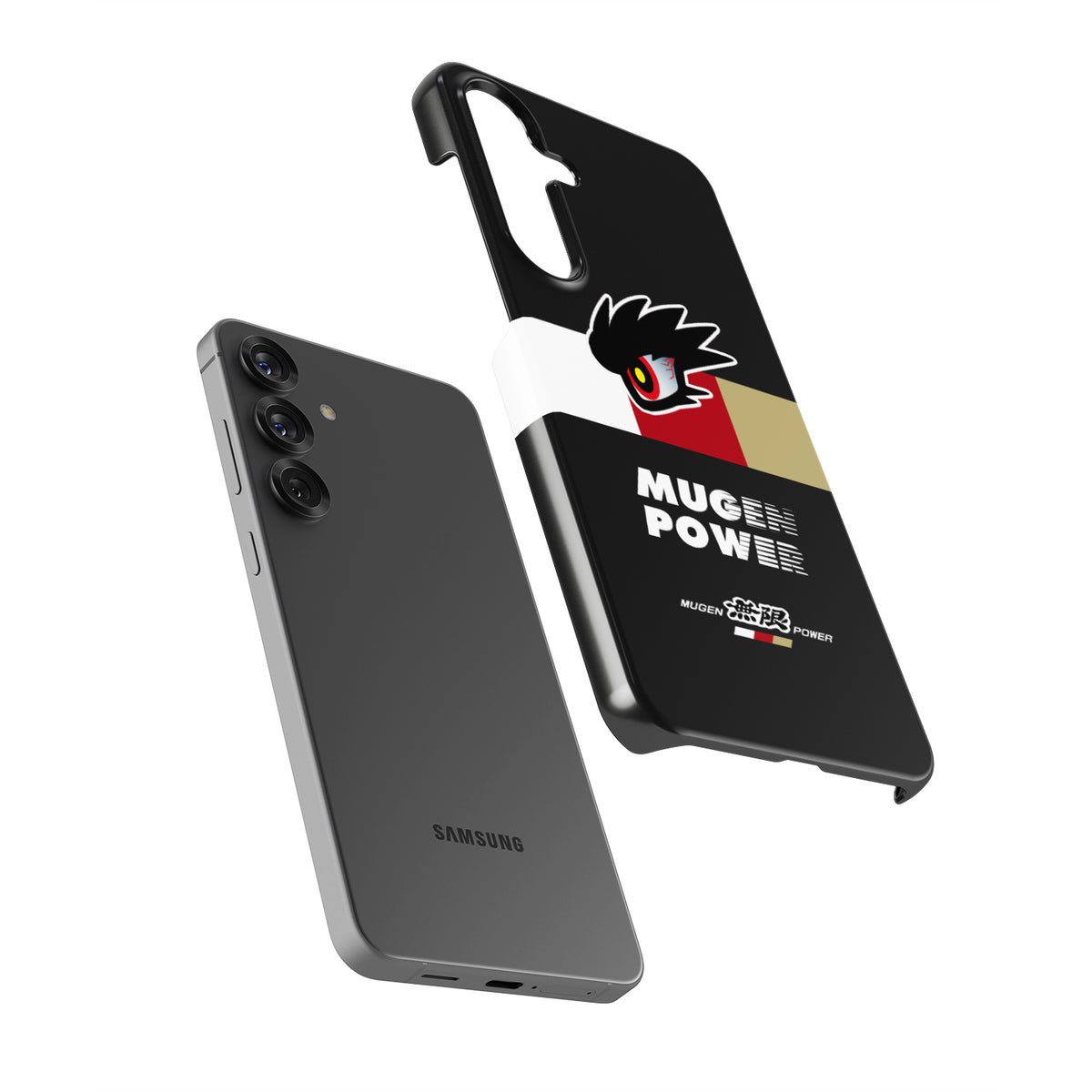 Sleek or Tough: Endless Mugen Commander Eye Phone Case
