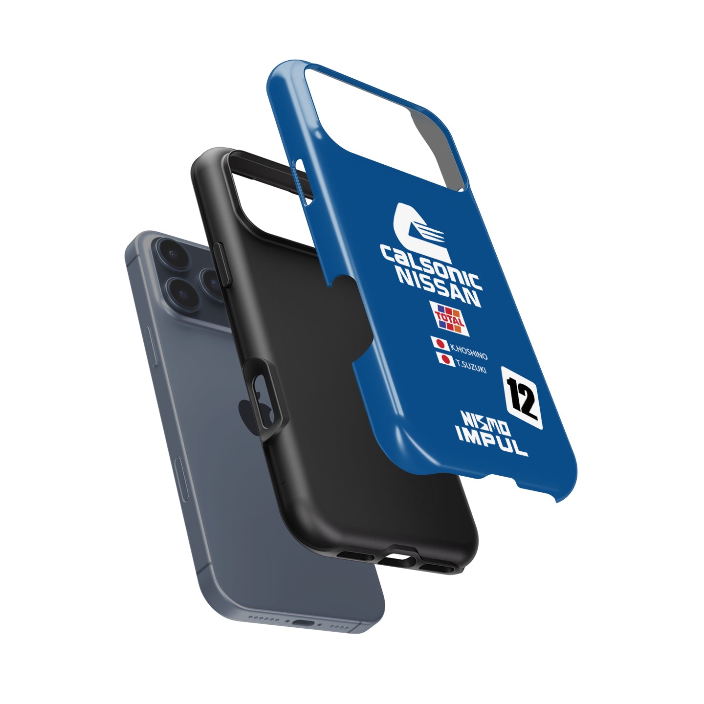 Iconic NISSAN GT-R CALSONIC IMPUL '08 Livery Phone Case
