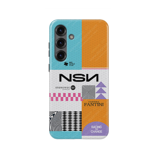 NSN Cycling Team 2026 Jersey Phone Case | Barcelona Edition for Samsung Galaxy