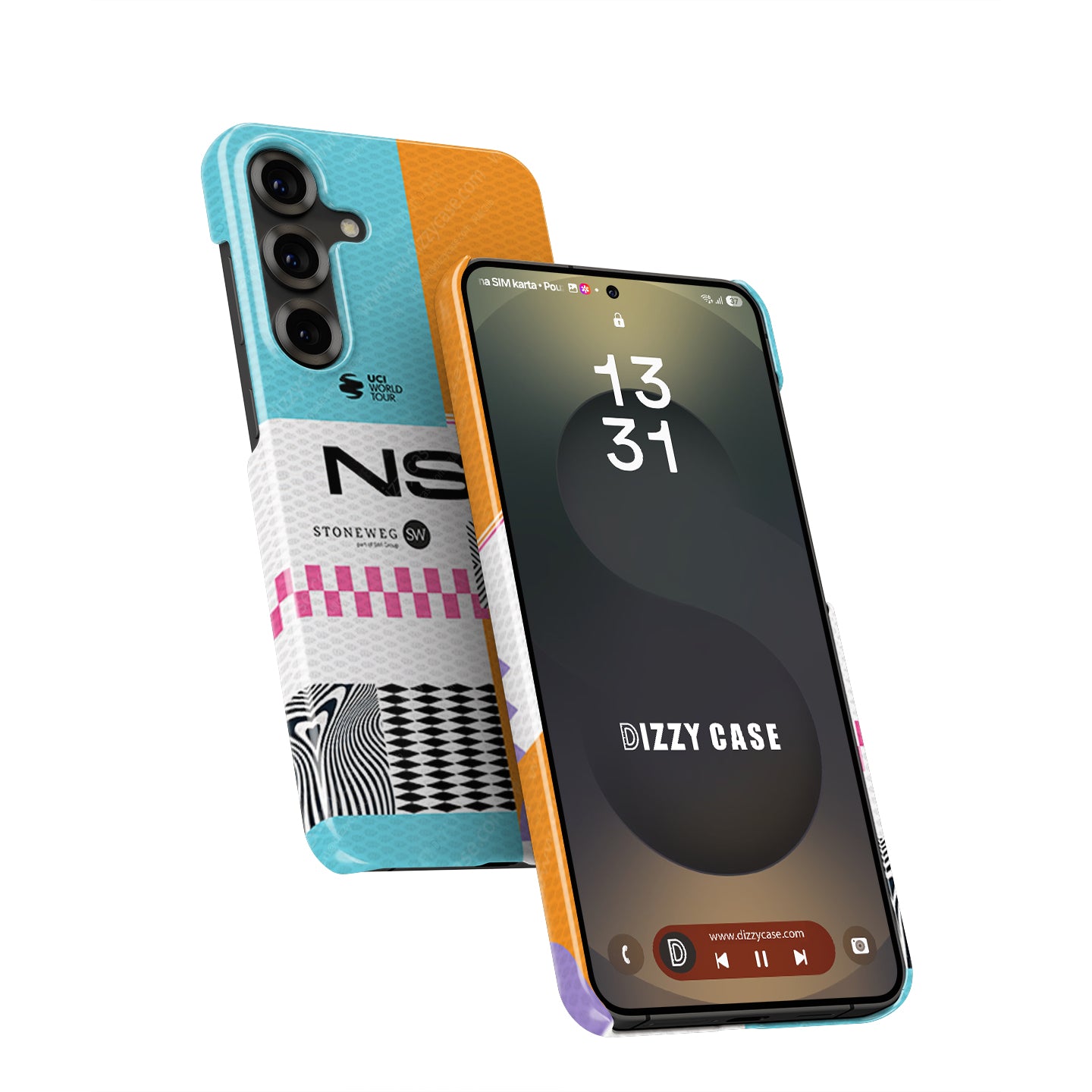 NSN Cycling Team 2026 Jersey Phone Case | Barcelona Edition for Samsung Galaxy