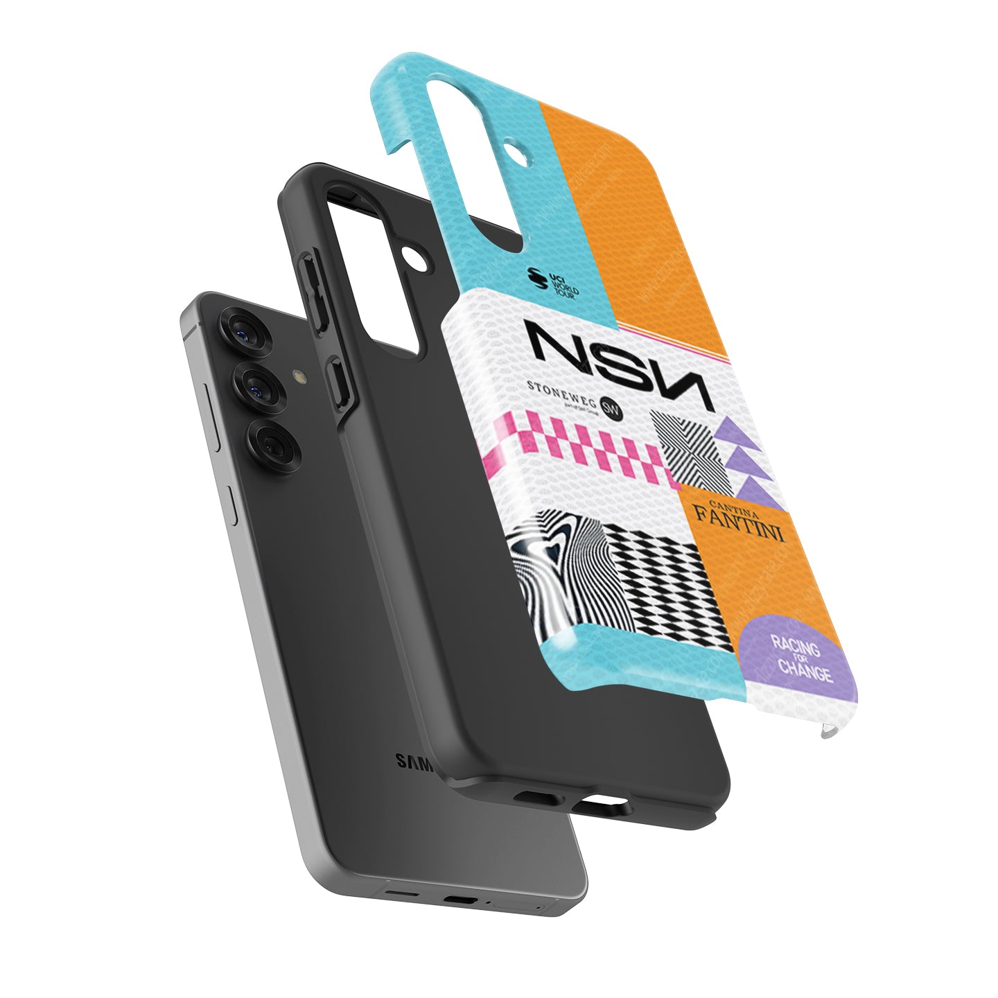 NSN Cycling Team 2026 Jersey Phone Case | Barcelona Edition for Samsung Galaxy