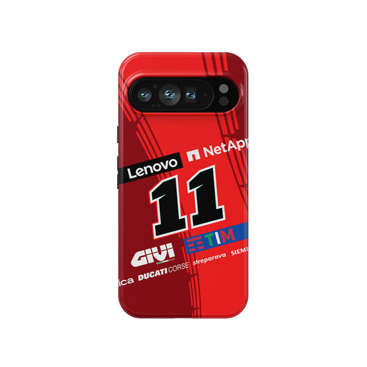 Nicolò Bulega 2025 Ducati GP25 Livery Case - Google / Xiaomi / OnePlus / Huawei