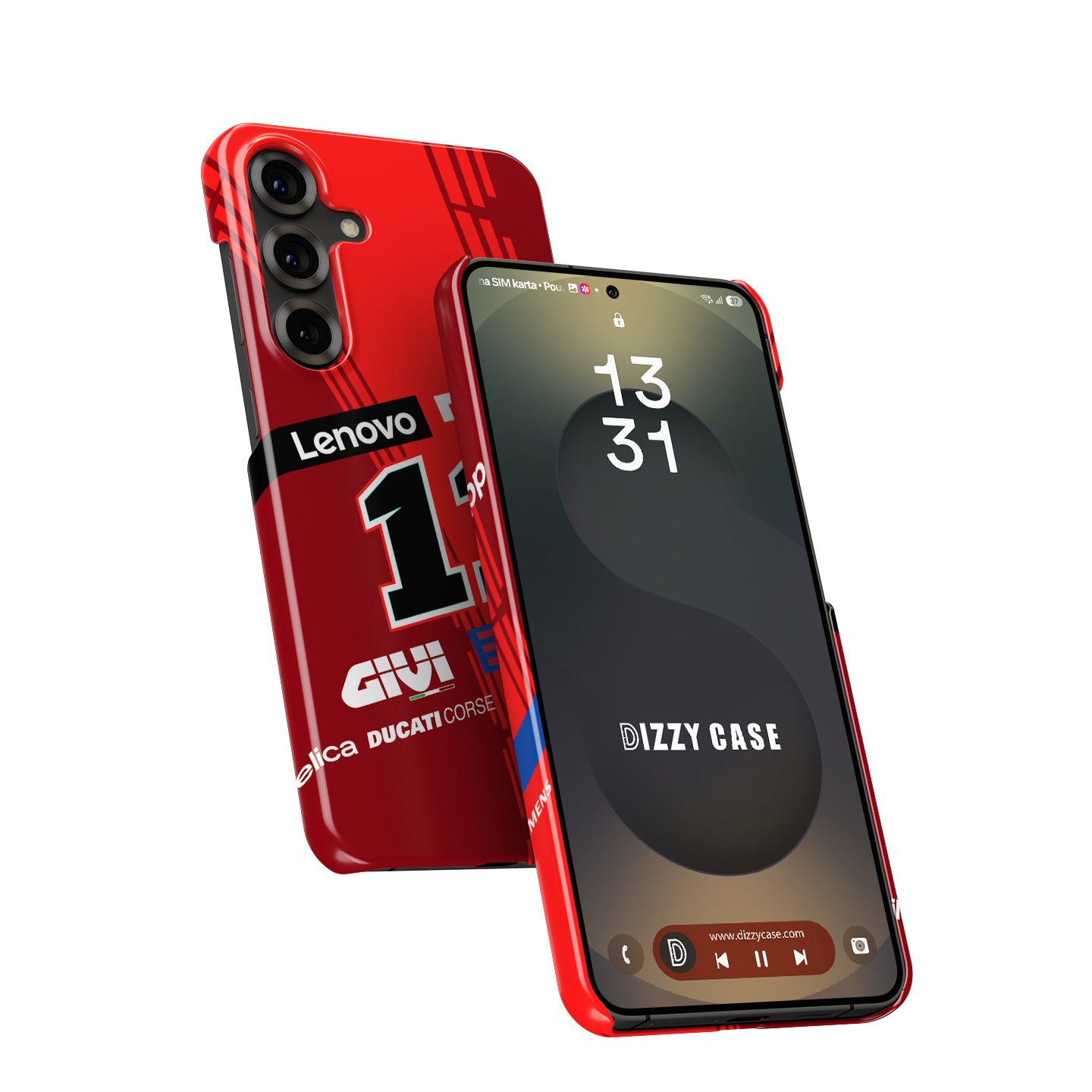 Nicolò Bulega 2025 Ducati Racing Livery - Samsung Galaxy Case