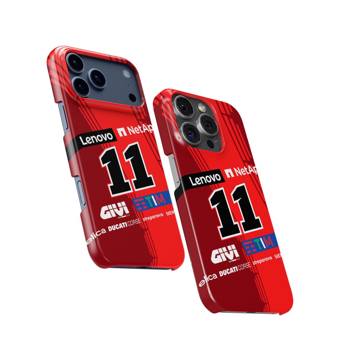 Nicolò Bulega 2025 Ducati Lenovo GP25 Livery - Premium MotoGP motorcycle iPhone case view 8