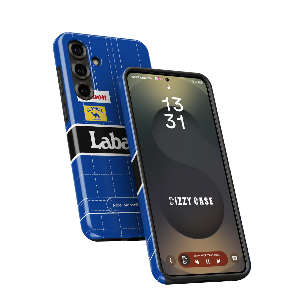 Nigel Mansell 1992 F1 Champion Samsung Galaxy Case - Snap & Tough