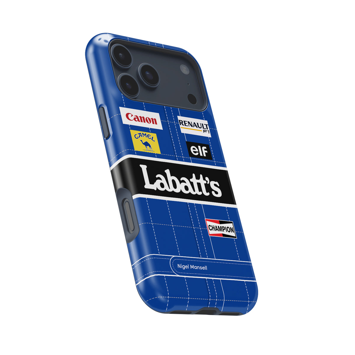 Nigel Mansell 1992 F1 Champion : Iconic Design Formula 1 racing iPhone case view 8