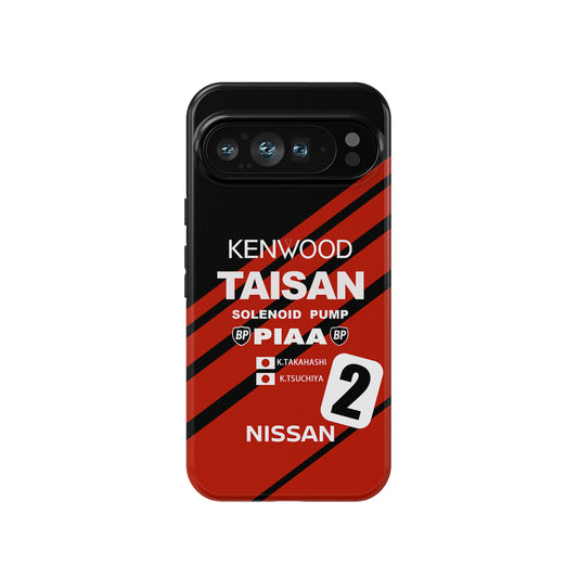 Race-Ready Style: Nissan Skyline GT-R TAISAN BNR32 Phone Case
