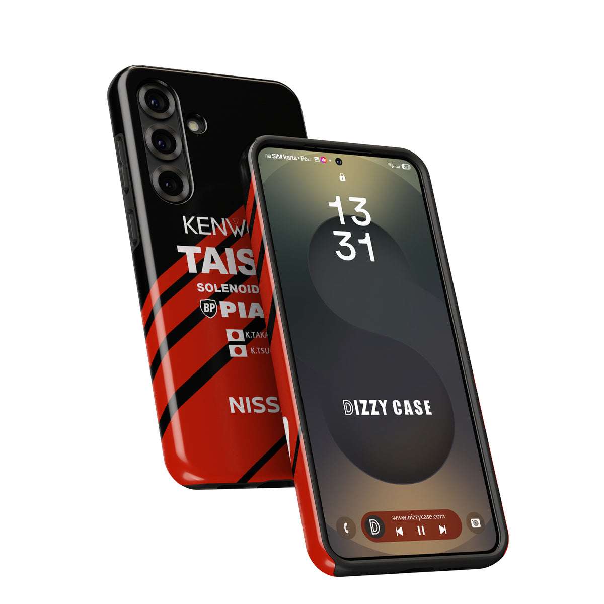 TAISAN BNR32 ADVAN GT-R Livery Phone Case: Bold Racing Style